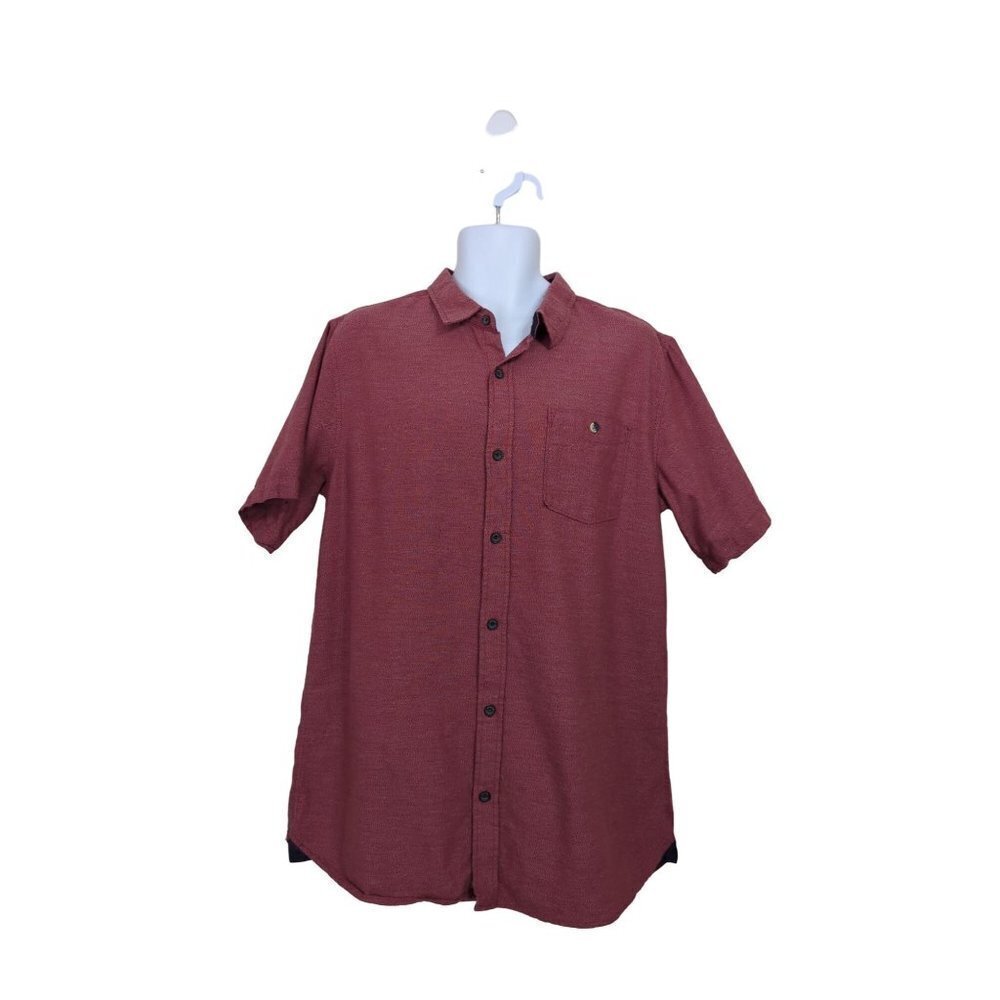 Modern Amusement Men's Shirt short sleeve button up Size XL